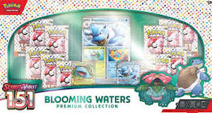 Pokemon TCG Blooming Waters 151 Premium Collection 12 Packs Promos