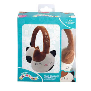 General Toys: Squishmallows Plush Bluetooth Headphones Cam The Cat