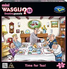 Holdson: Mini Wasgij 100pc Puzzle 13 - Time for Tea