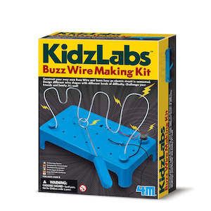 Educational Science: 4M KidzLabs Buzz Wire Making Kit