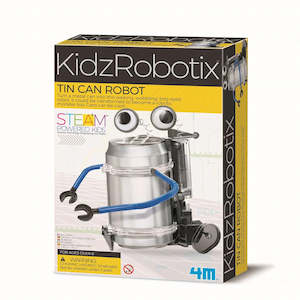 Educational Science: 4M KidzRobotix Tin Can Robot