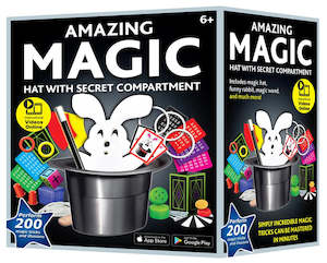 Amazing Magic Hat With Secret Compartment 200 Tricks