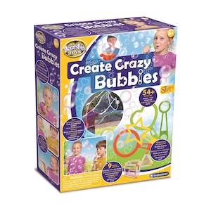 Educational Science: Brainstorm Toys Create Crazy Bubbles Set for Kids