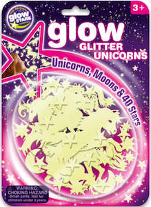 Glow Glitter Unicorns
