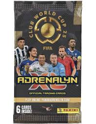 4 6 Years: Panini Fifa Club World Cup 2025 Adrenalyn Booster Pack (6 Cards)