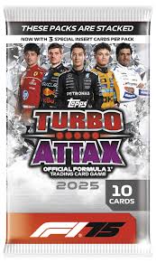 Trading Cards: Topps Turbo Attax Formel 1 TC 2025 Booster Pack