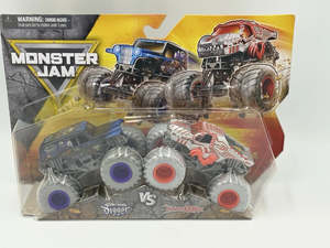 Monster Jam 2 Pack Son-Uva Digger vs ThunderROARus Monster Truck