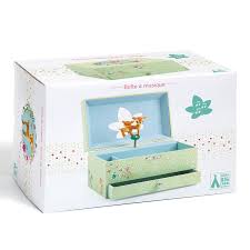 New Arrivals: Djeco music box jewelry box Deer