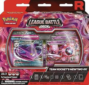 Trading Cards: Pokémon TCG Team Rockets Mewtwo ex League Battle Deck