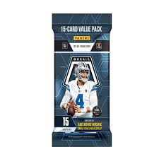 Trading Cards: PANINI 2025 MOSAIC FOOTBALL FAT PACK