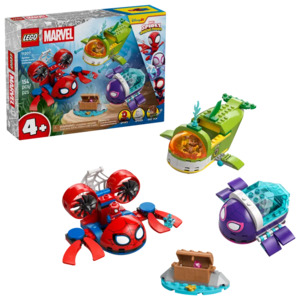 Lego 1: LEGO 11207 Marvel Spidey And His Amazing Friends Spidey Underwater Vehicles