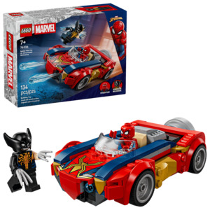 LEGO 76336 Marvel Super Heroes Spider-Man Car vs. Venomized Wolverine
