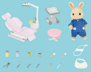 1 3 Year: Sylvanian Families Country Dentist Set
