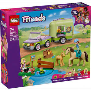 7 Years Old: LEGO 42695 Friends Horse & Baby Foal Trailer