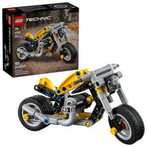 Lego 1: LEGO 42225 Technic Yellow Motorcycle