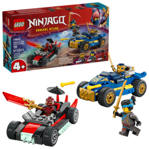 LEGO 71840 NINJAGO Rogue vs Drix Race Car Duel