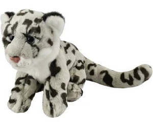 Aurora: Antics Snow Leapord Plush 30cm