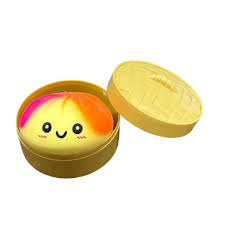 Squishy Dumpling Bun Rainbow Colour Assorted Styles