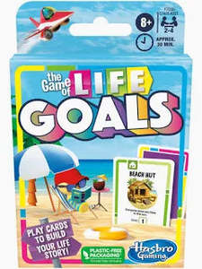 The Game Of Life Goals Card Game