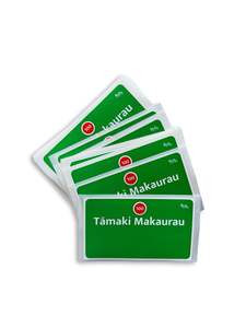 Markers And Refills: Tāmaki Makaurau motorway sign stickers