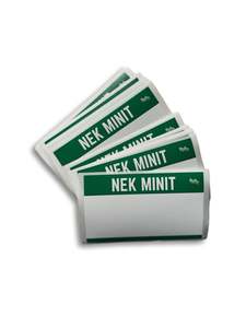 Markers And Refills: Nek Minit eggshell stickers
