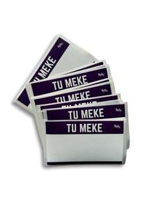 Markers And Refills: Tu Meke eggshell stickers