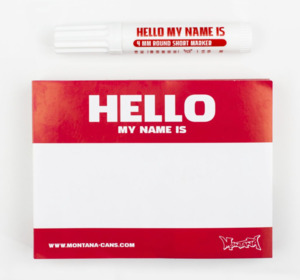 Montana Stickers: Hello Pack Red
