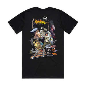 Merchandise: Railside x Dcypher DTR T-shirt: The Lines We Cross