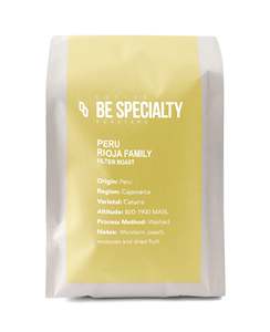 coffee: Peru Rioja Family (filter)