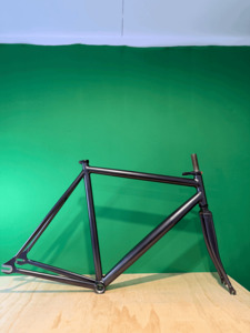 Products: Colossi Urban Racer - 56cm Frameset (Graphite Charcoal) - BESPOKED CYCLES