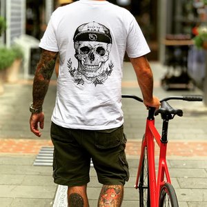 Products: BSC Skull Rider Tee - BESPOKED CYCLES