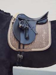 Saddle Cloths: Eskadron Heritage Glossy Peacock Saddlecloth