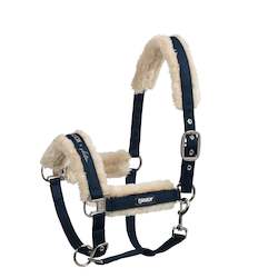 Headcollars Leadropes: Eskadron Basics Fauxfur Headcollar