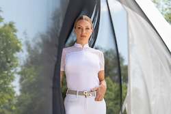 Competition Shirts: Pikeur 5213 Selection Ladies competition shirt -white