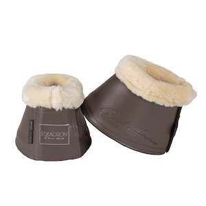 ESKADRON CLASSIC SPORTS GLAMSLATE FAUX FUR BELL BOOTS