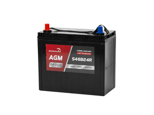 Products: S46b24r / Auxb24r - 370cca 12v Agm / Hybrid Car Battery Duramaxs46b24r / Auxb24r - 370cca 12v Agm / Hybrid Car Battery Duramax