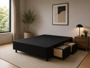 Bedroom: Standard 4 Deep Drawer Bed Base