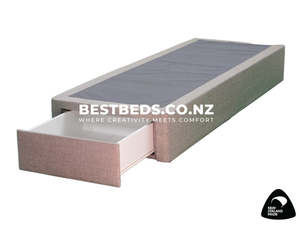 Bedroom: 2 Drawer Laminated Bed Base