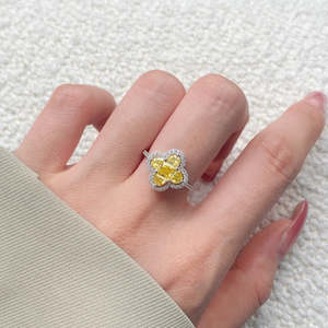 Home Kitchen: Flower Ring S925