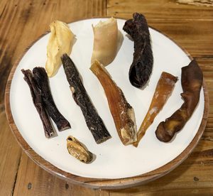 Products: Calm clean chew small/medium breed bag
