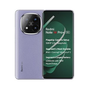 Xiaomi Redmi Note 14 Pro Plus 5G Dual Sim 12GB/512GB Lavender Purple – Global Version