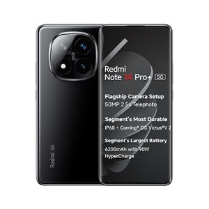 Xiaomi Redmi Note 14 Pro Plus 5G Dual Sim 12GB/512GB Midnight Black – Global Version