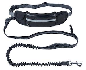 Pets Are Going Crazy: Handsfree Running Bungee Dog Leash With Pouch