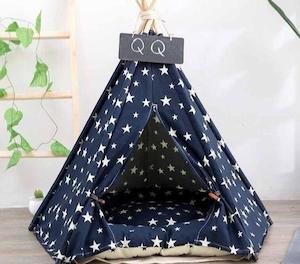 Pet Beds Blankets: TeePee Tent Pet Bed - 7 Designs!