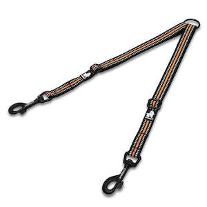 Pet Collars Leashes Harnesses: Heavy Duty Double Dog Leash Extension