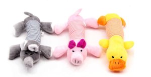 Pet Toys: Plush Squeaky Dog Toys