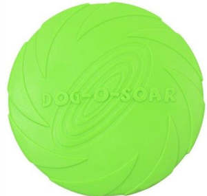 Bite Resistant Silicone Dog Frisbee