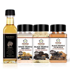Products: Pack of Truffle Zest , Truffle Oil & Truffle Salts – Large Sizes