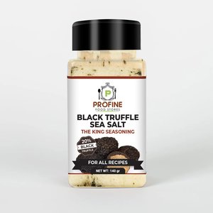 Tuber Black Truffle Sea Salt 140g PET Container