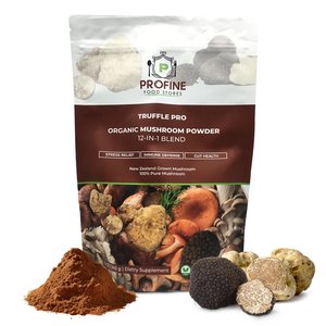 Products: Truffle PRO Mushroom Powder Mix 12- in – 1 Super Blend 340 gr Pack